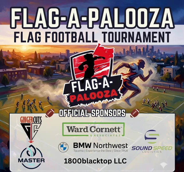 Event poster or signage example